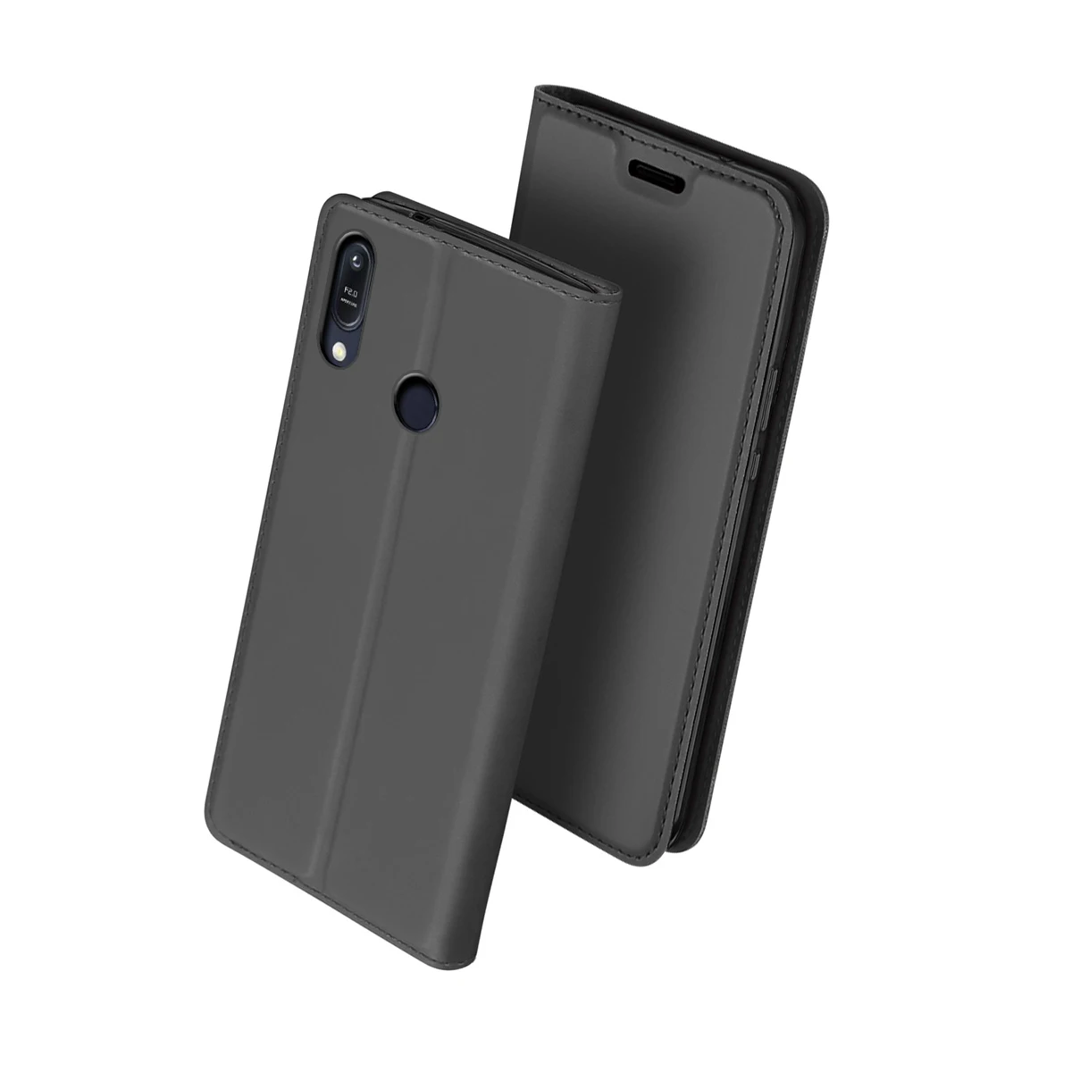 

For Asus Zenfone Max M2 ZB633KL Case PU Leather Flip Stand Wallet Soft TPU Back Cover For Asus ZB633KL ZB 633KL Case Card Slot