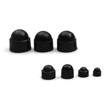 

New Arrival 145Pcs M4 M5 M6 M8 M10 M12 Bolt Nut Dome Protection Caps Covers Exposed Hexagon Plastic Drop Ship