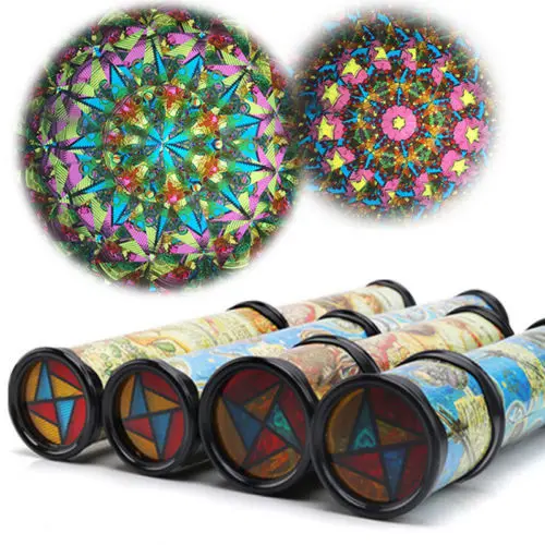 2019 Vintage Kaleidoscope Toy Kids Baby Classic Toys Children Birthday Gift Colorful Educational For Children Hot Sale 30cm