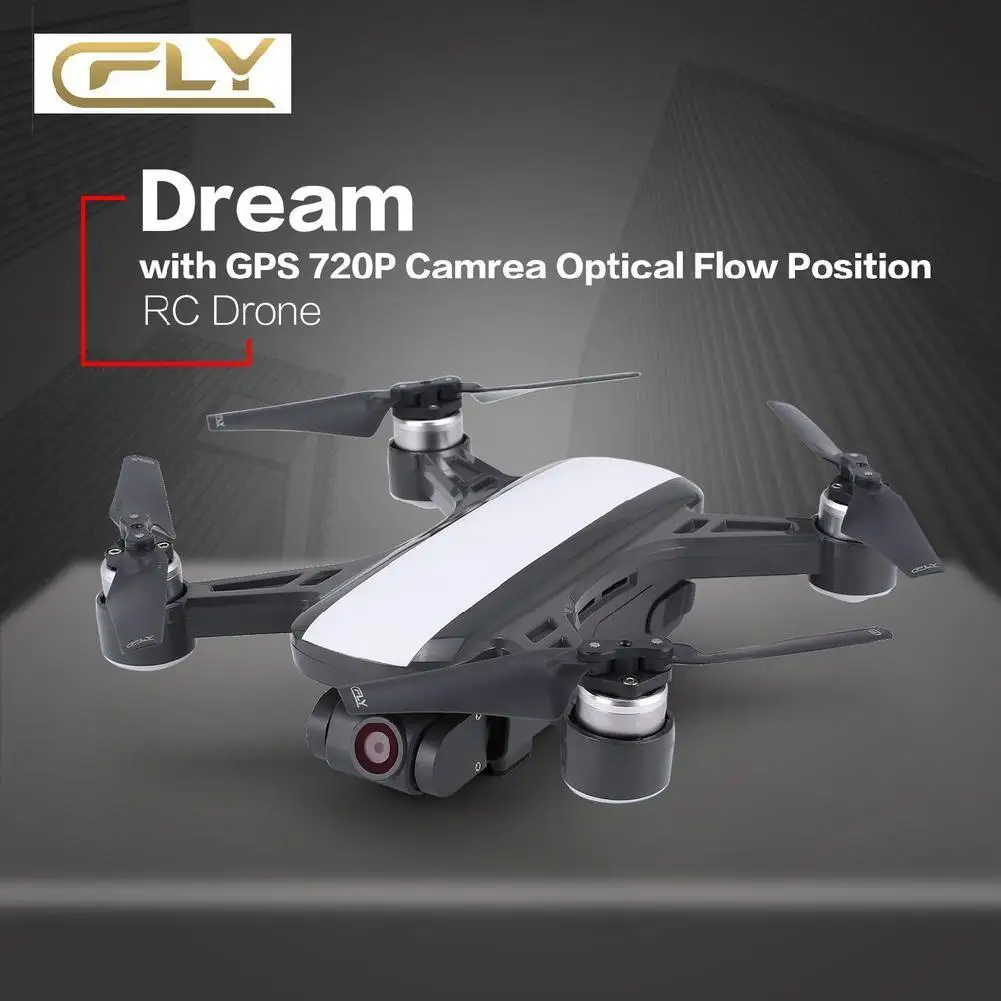 

Dream 5G Altitude Hold Drone GPS Optical Flow Positioning Follow Me RC Quadcopter One Key Return Remove Control Toys Kids Gift