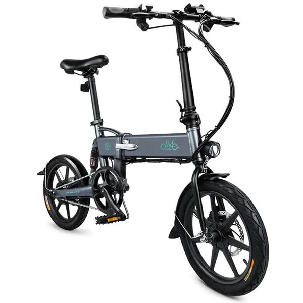 Fiido D2 складной электрический скутер для взрослых двухколесный электрический велосипед с фарой 250 Вт умный электрический велосипед