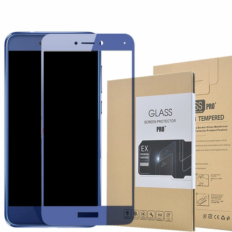 Полное покрытие закаленное стекло для HUAWEI Honor 8 Lite P8lite 2017 PRA AL00X черный белый цвет
