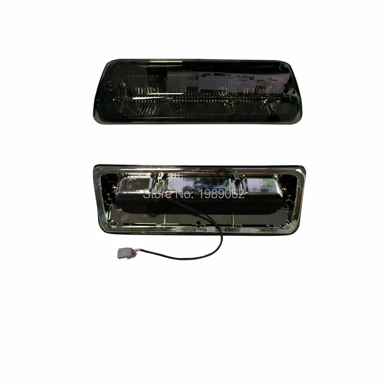 Светодиодный задний стоп-светильник, прозрачный красный черный корпус, линзы для Ford 2004-2008 F150