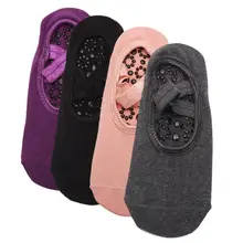 Носки для йоги, женские нескользящие носки с открытым подъемом, носки для йоги, удобные спортивные носки, женские нескользящие носки для фитнеса, спортзала