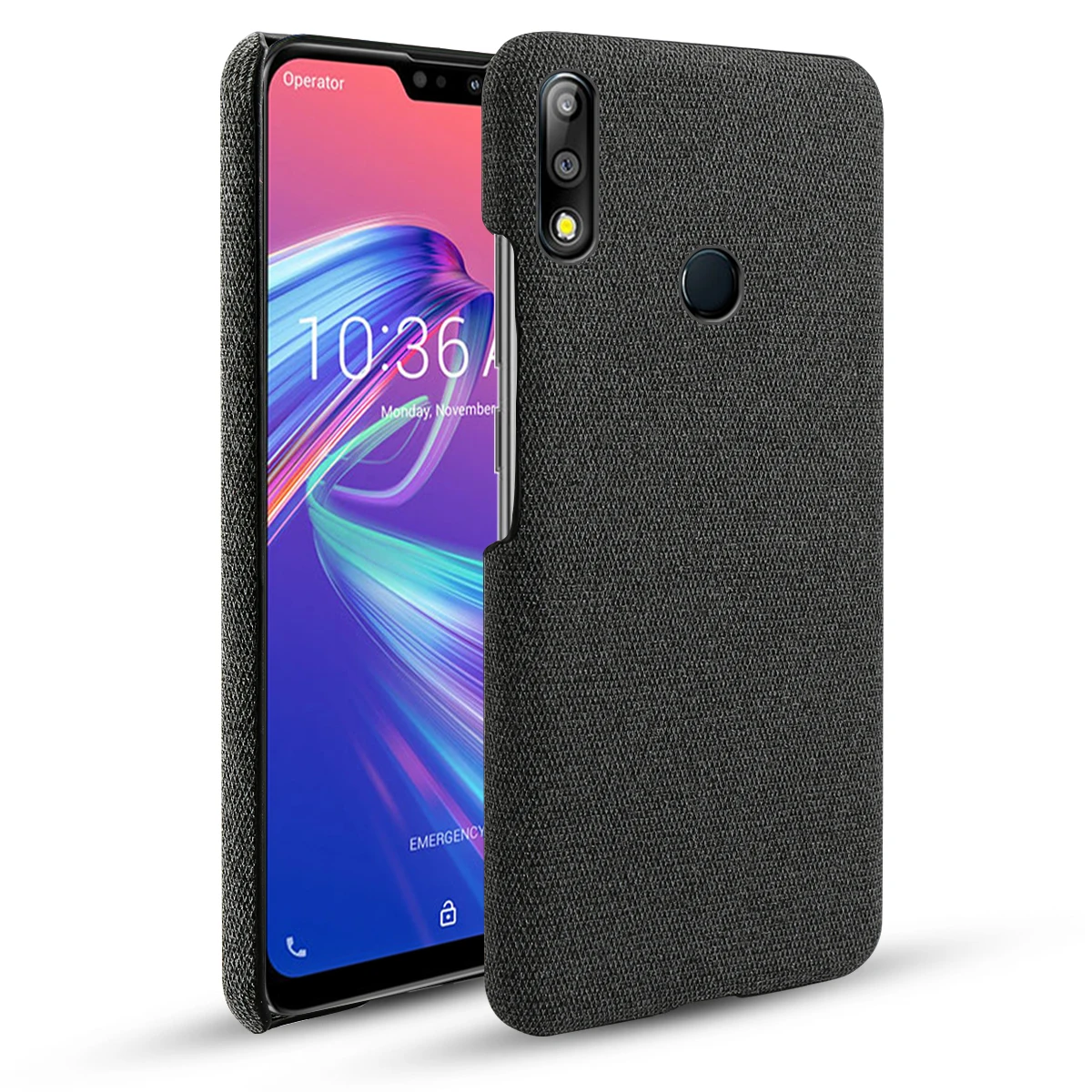 Для Asus Zenfone Max Pro M2 ZB631KL чехол Ретро тонкая ткань против царапин ПК Жесткий Чехол