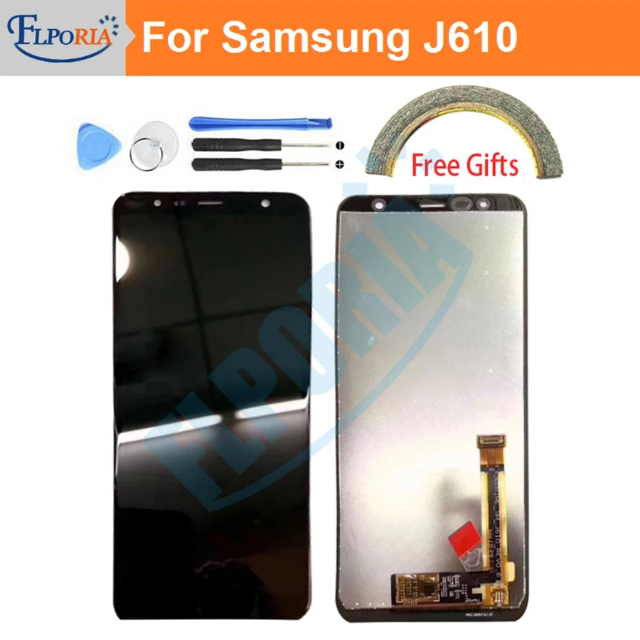 

For Samsung Galaxy J6 Prime 2018 J610 LCD Display with Touch Screen Digitizer Assembly LCD Screen For J6+ J610 LCD Replacement