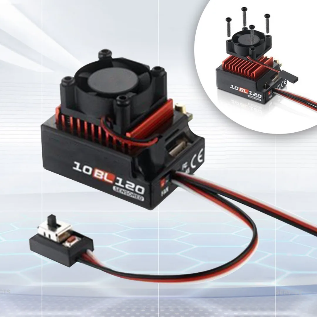 New Arrival 1PC Sensored Digital Brushless ESC 120A Sensored Brushless ESC For 1/10 1/12 Touring Cars Buggies New Arrival 1PC Sensored Digital Brushless ESC 120A Sensored Brushless ESC For 1/10 1/12 Touring Cars Buggies