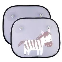 Автомобильное окно солнцезащитных оттенков сетка марлевая изоляционная доска Солнцезащитная защита от вредных УФ лучей солнце тепло Универсальная автомобильная присоска 2 шт