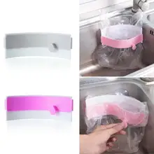 Прозрачный держатель для мусорного мешка присоски кронштейн подставка держатель для мусорного пакета крючок для склада для дома Кухня раковина