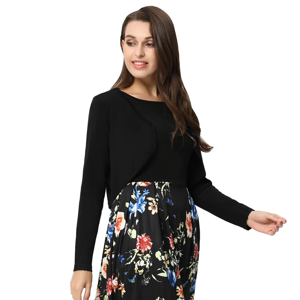 

Plus Size Womens Knitted Shrug V-Neck Buttons Cardigan Bolero Top Jacket Bridal