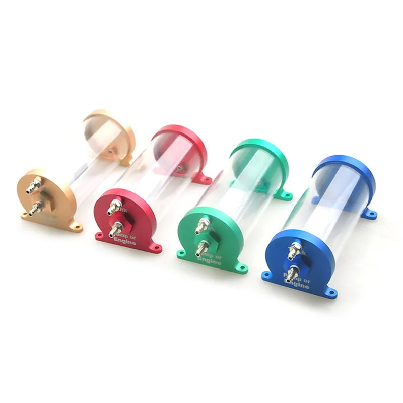 

CRRCPRO 250ml Air Trap Fuel Tank CNC Bubbleproof For Petrol Engine Turbojets RC Airplane