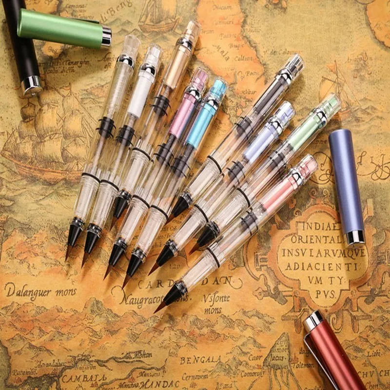

1 PC Paint Sketch Liner Marker Pen Soft Ink DIY Scrapbooking Brush Painting Drawing Writing Water Brush Art Supplies 04365