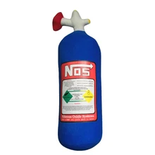 NOS Закись подушка в форме бутылки автомобилей Декор спинки подушки креативная плюшевая подушка авто аксессуары