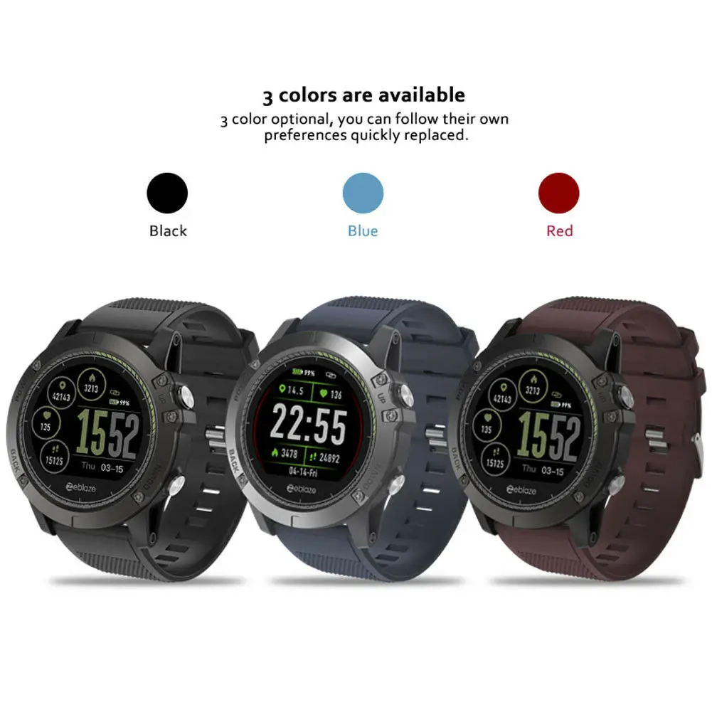 

Smart Watch Heart Rate Fitness Tracker Waterproof Sport Watch