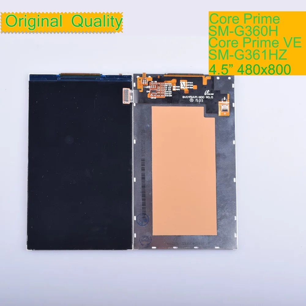 

10Pcs/lot ORIGINAL LCD For Samsung Galaxy CORE PRIME VE G360 G361 G361F LCD Display Screen Display Screen LCD SM-G360H/DS G360H