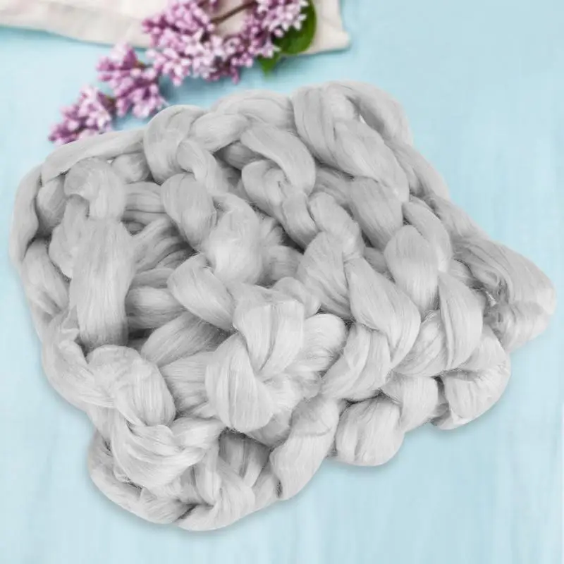 

Knitting Throw Blankets Yarn Knitted Blanket Hand-knitted Warm Chunky Knit Cheap Blanket Thick Bulky Car Sofa Decor 50 x 50cm