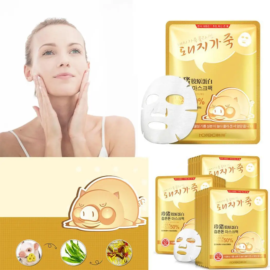 Moisturizing 30g Type Facial Unisex Peel All Sheet Shrink Mask Brighten Pores Whitening Skin Off Random | Красота и здоровье