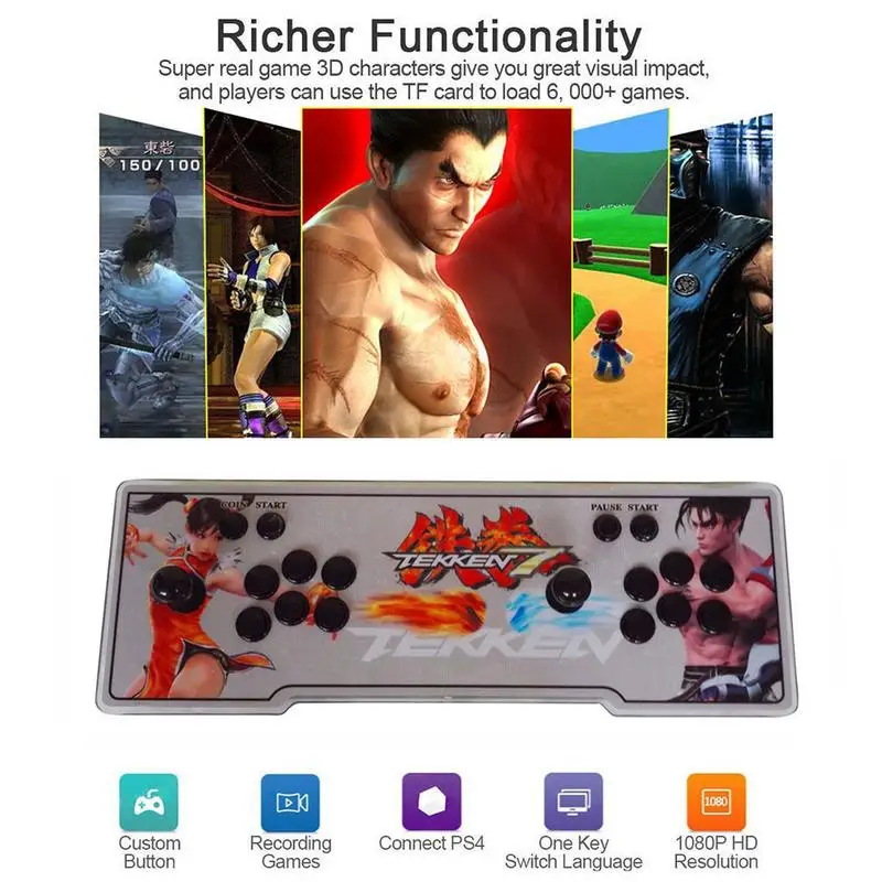 

Pandora's Box 3D 2177 In 1 1080P Arcade Game JAMMA HDMI Retro Console Machine