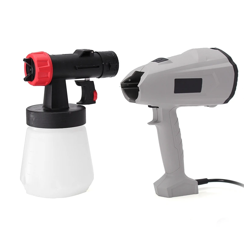 Лучший рекламный Электрический распылитель DIY Home paint Spray guns 220 В 400 Вт 700 мл автоматический распылитель инструмент EU штекер для DIY Home Decor