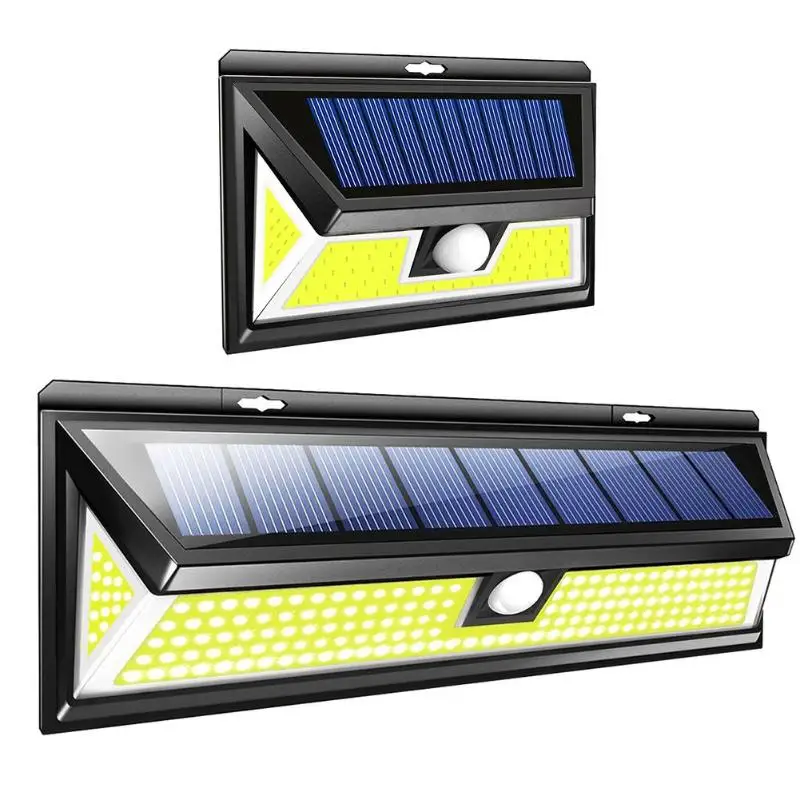 

80/180 COB LED Solar Light Powered Motion Sensor Wall lamp Human Body Infrared Light Outdoor Waterproof Garden Security Light