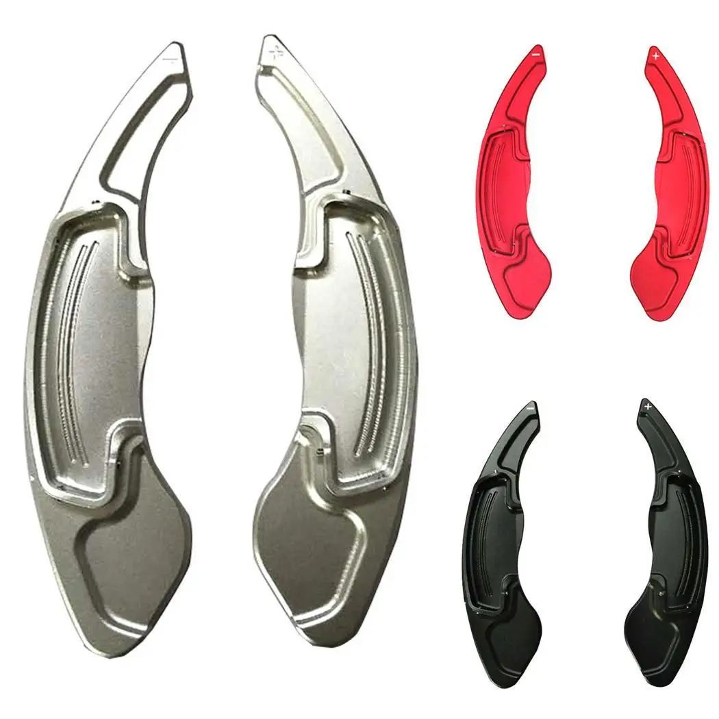 1 Pair Car Shift Paddle Aluminum Alloy Car Steering Wheel Shift Paddle