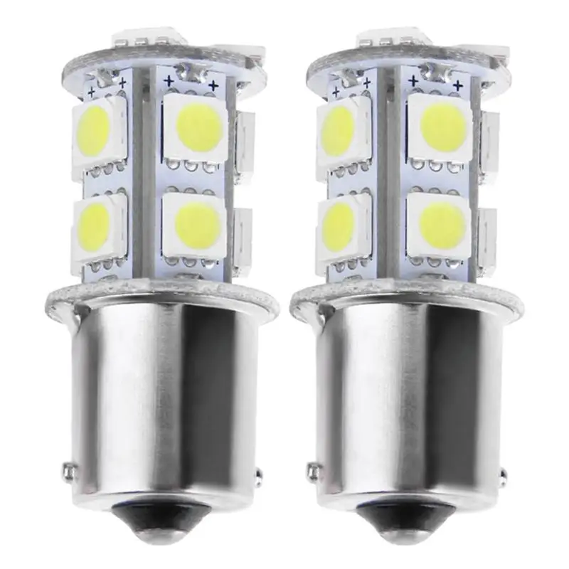 1 шт. автомобильная светодиодная лампа заднего хода 1156 5050 SMD 13 18 27|Сигнальная