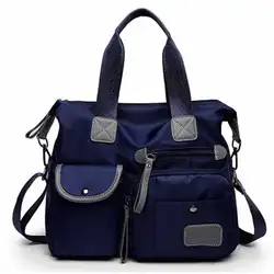 Путешествия мамы нейлоновая сумка сумки Мода для дам Мумия Открытый Путешествия Crossbody Курьерские сумки Сумка