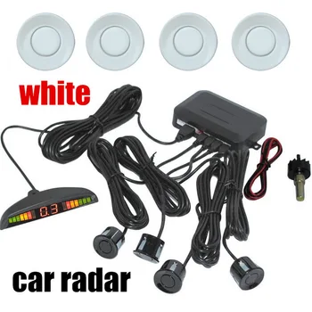 

Auto Reverse Backup Radar Detector System LED Display 4 Sensors 8 Colors for option