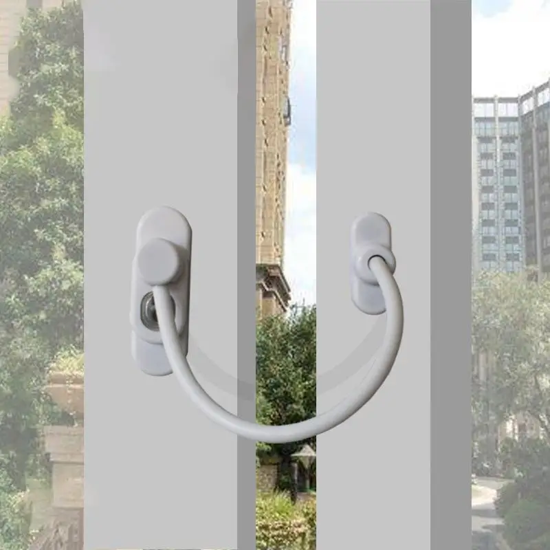 

Door Window Lock Security Cable Lock Door Safety Restrictor Child Room Window And Door Security Restrictor With Key