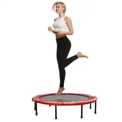 38 Inch Мини Складной батут Фитнес тренировки Rebounder детский батут для детей с регулируемый поручень угол