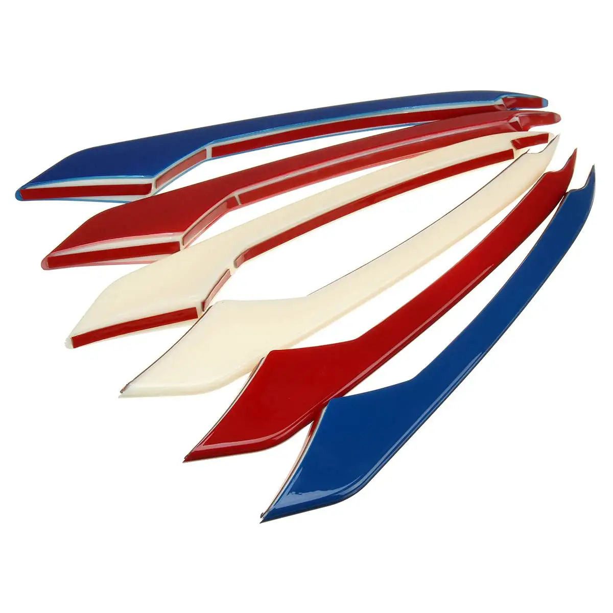 

3 Colors Car Styling Exterior Front Fog Light Lamp Eyebrow Eyelid Covers Trim For Ford for Mustang 2015 2016 2017 2018