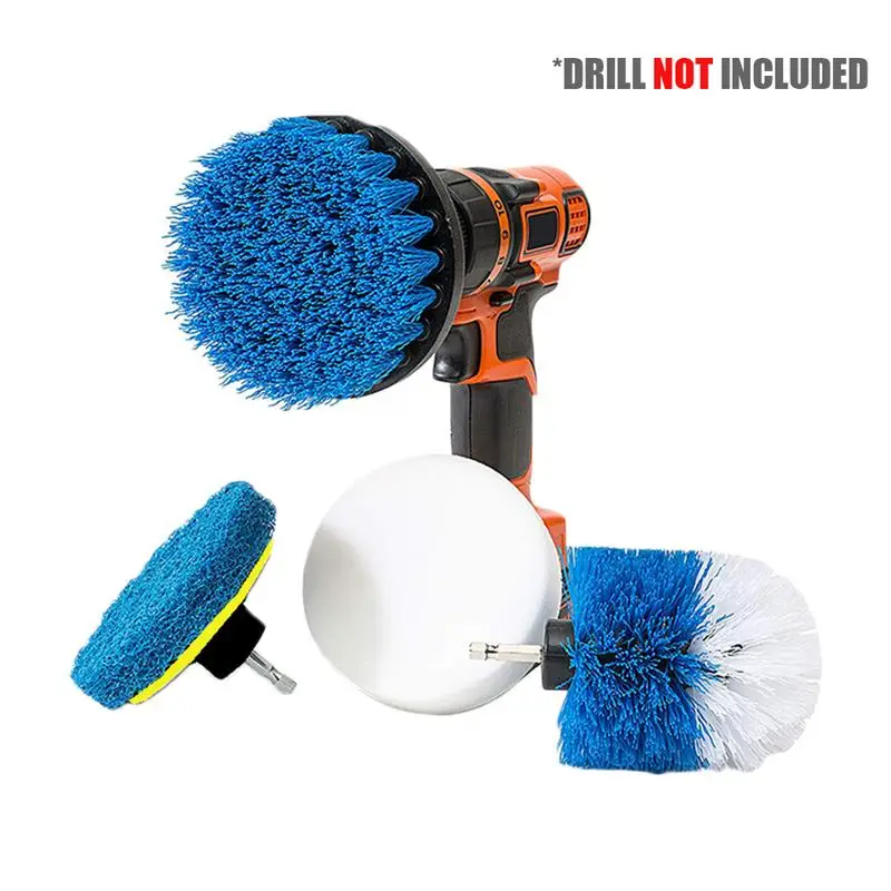 4 шт. нейлоновая щетка для дрели Drillbrush| |