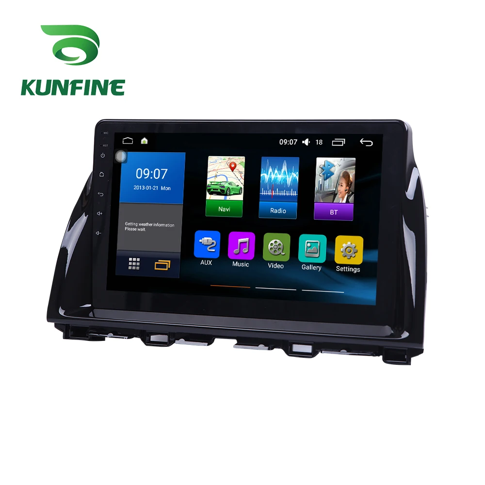 Octa Core 1024*600 Android 8.1 Car DVD GPS Navigation Player Deckless Car Stereo For Mazda CX5 2015