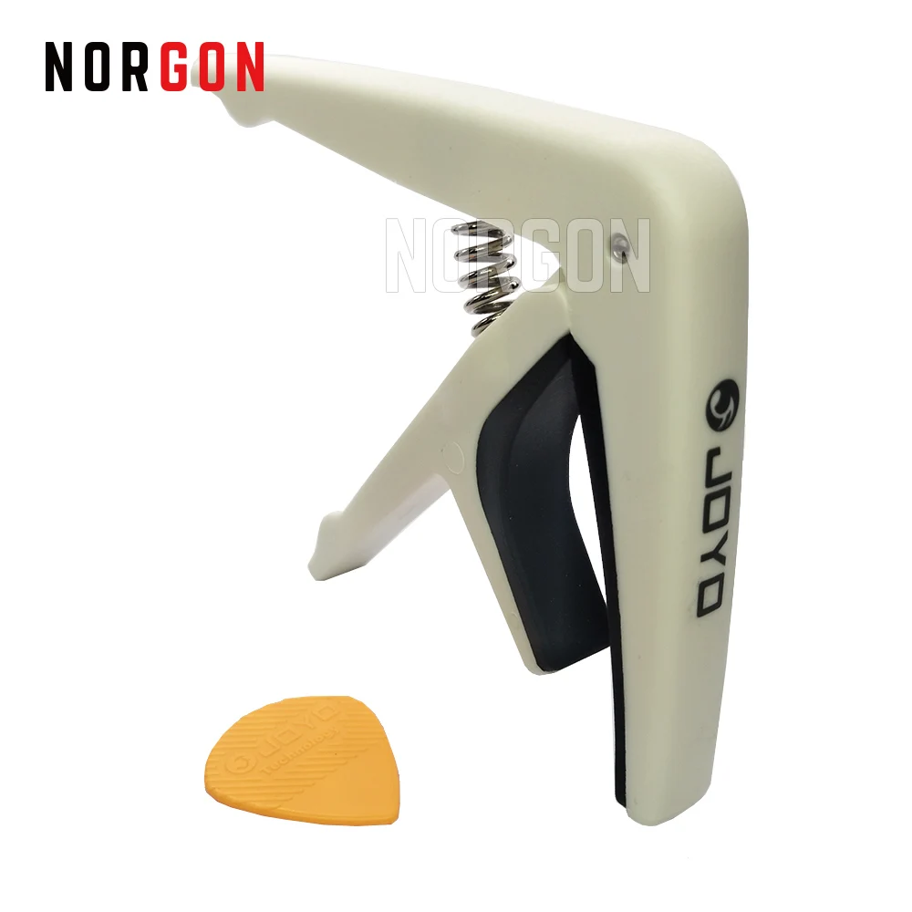 

JOYO JCP-01 Light Guitar Capo Plastic Steel free Guitar Pick Guitar Accessories Parts for 6-String Acoustic Electric Guitar