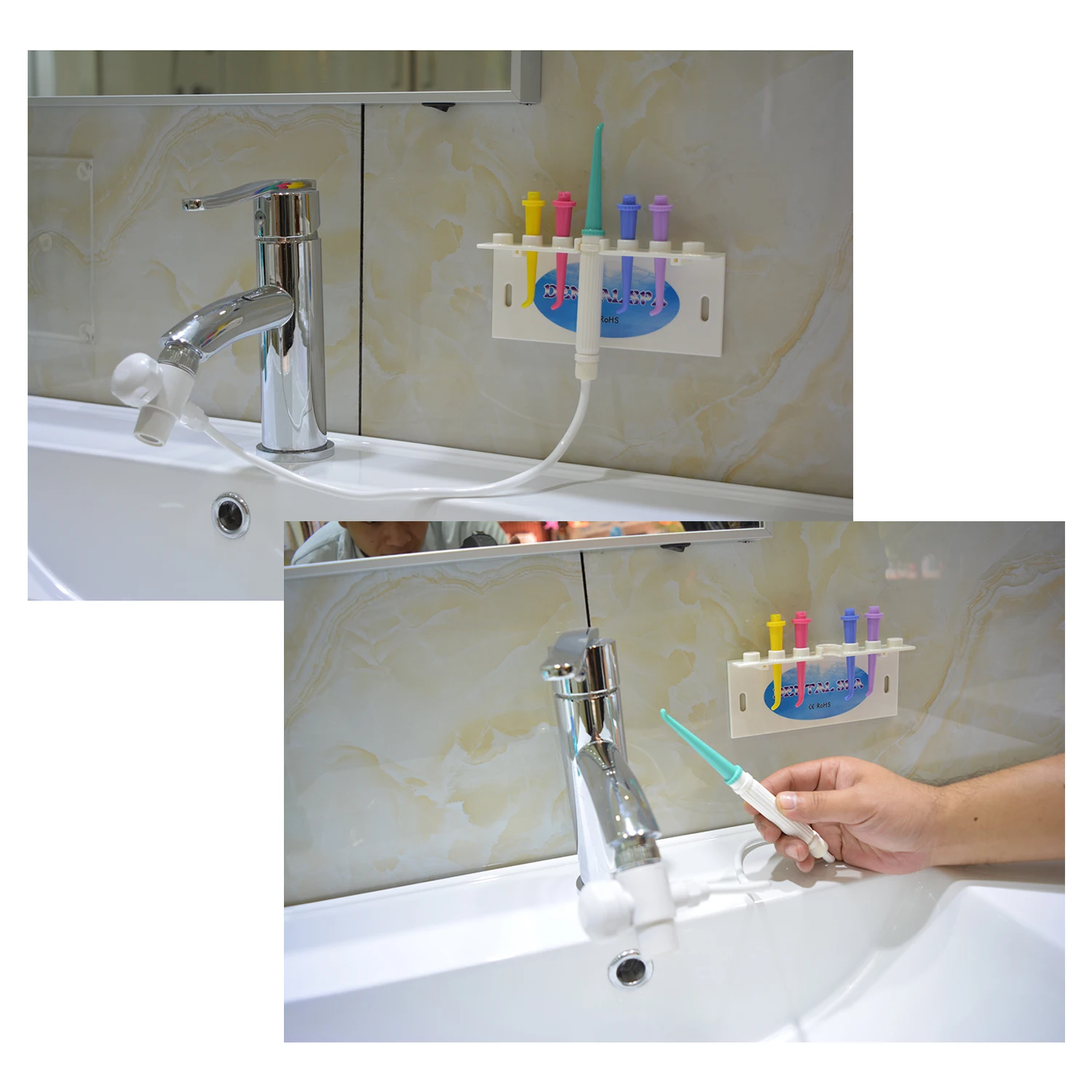Useful Convenient Water Floss Oral Irrigator Dental for Home Treatment