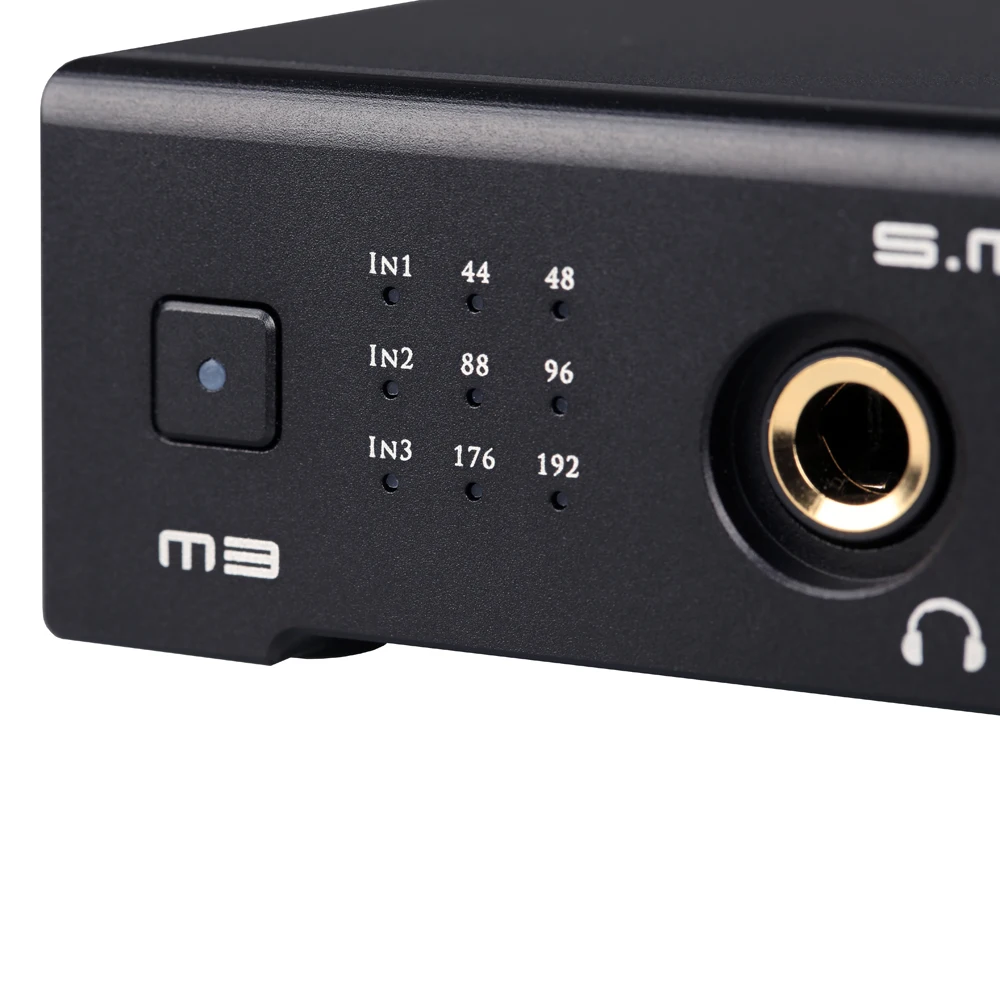 SMSL M3 USB DAC AMP Многофункциональный оптический коаксиальный усилитель для наушников Портативный USB питание аудио декодер портативный DAC конвертер