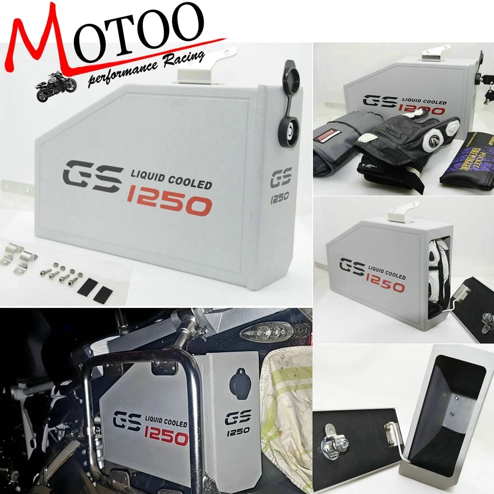 

Decorative Aluminum Tool Box Bracket Toolbox For BMW R1250GS R1250 GS ADV 2018