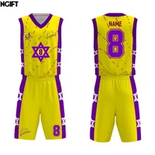 Ngift стиль взрослых индивидуальный дизайн баскетбол/практика сублимированная Спортивная майка OEM любой цвет имя номер на заказ баскетбол трикотаж