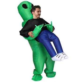 

Inflatable Toy Pick Up Alien Costumes Cosplay Party Prop Toy Cosplay Costume Fan Operated Fancy Outfit Halloween Inflatable Toy