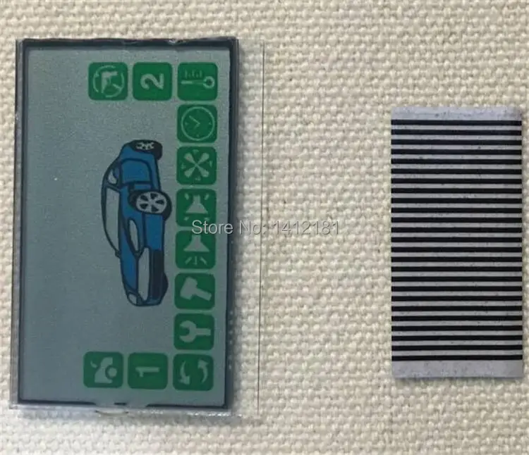 

Wholesale A92 Keychain Lcd display flexible cable for Russian Starline A92 a94 remote control Key Chain A92 lcd Zebra Stripes