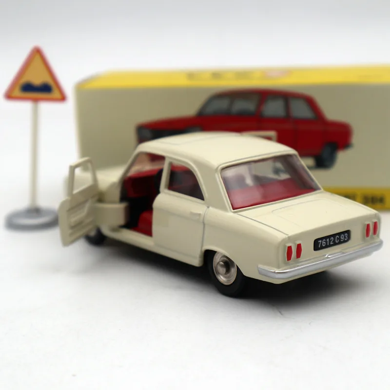 Atlas 1:43 Dinky Toys 1428 для P ~ 304 белые литые под давлением модели Ограниченная серия
