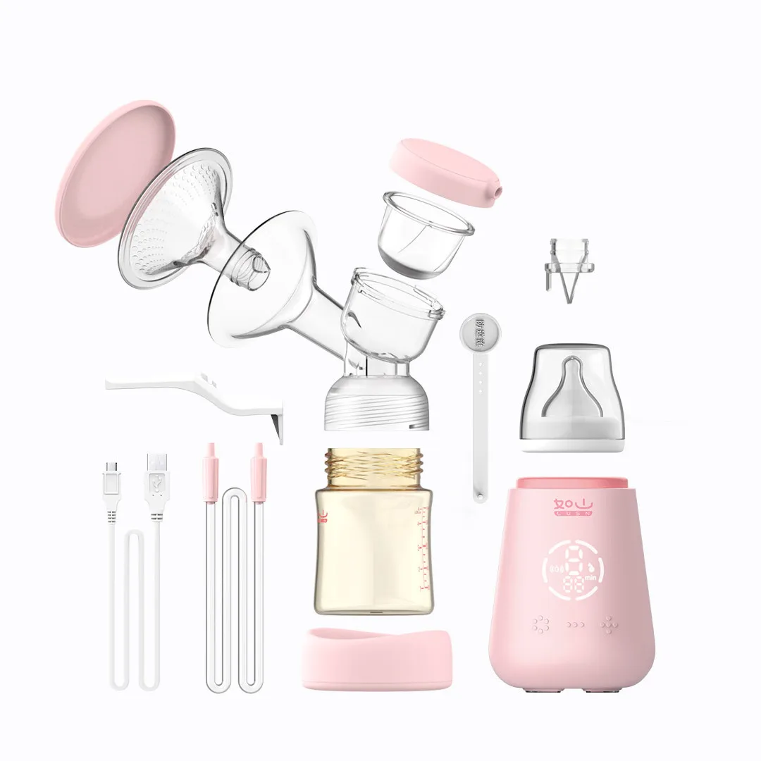 

Xiaomi Mijia Rushan Frequency Conversion Breast Pump Intelligent Smart Breast Reliever with Baby Milk Bottle Nipple Sucking
