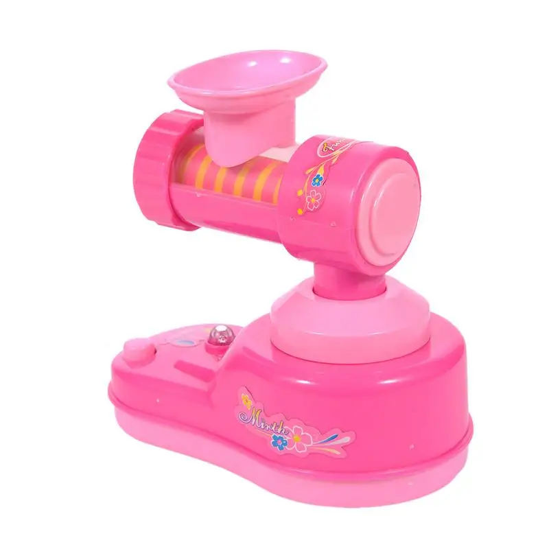 الاطفال الوردي دمية مصغرة البلاستيك الكهربائية اللحوم عدة طحن لعبة دمية أثاث مصغر لعب ل إكسسوارات دمي الأطفال الاطفال الوردي دمية مصغرة البلاستيك الكهربائية اللحوم عدة طحن لعبة دمية أثاث مصغر لعب ل إكسسوارات دمي الأطفال