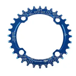 104BCD сверхлегкий горный велосипед из сплава велосипедная Звездочка овальная Звездочка цикл шатуны синий