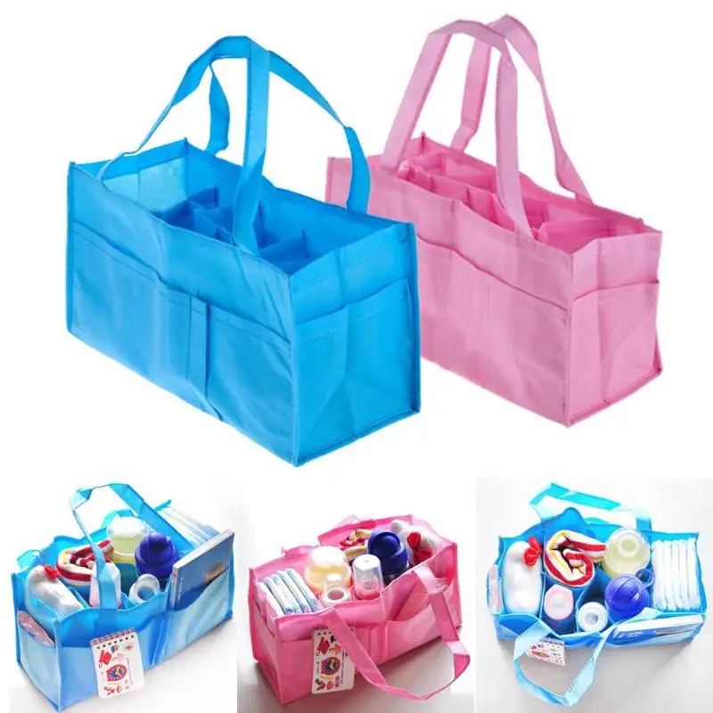 Portable Baby Diaper Nappy Changing Organizer Insert Storage Bag Handbag Mummy Maternity Baby ...