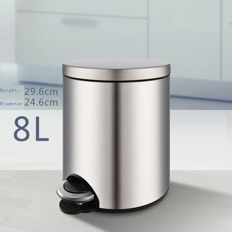 Сумка для мусора Reciclaje сумка Basurero De Banheiro Habitacion Papelera Cocina Pedal Lixeira Cubo Basura|Мусорные