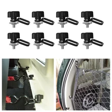 Карго Привязать d-кольца анкеры 8 шт. прицеп якорь для прицепов грузовиков из нержавеющей стали сверхмощный с болтом Монтажный кронштейн клип