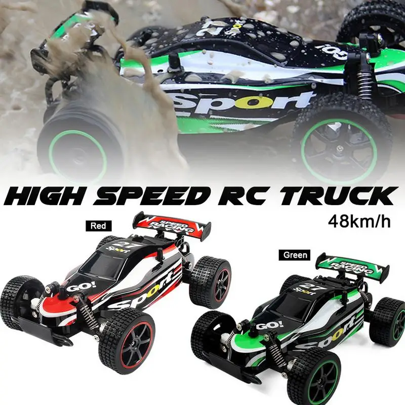 

1:20 2.4GHz 48 KM/h Remote Control Car High Speed RC Truck Off-Road Vehicle Gifts