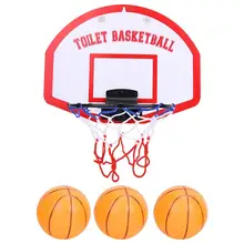 Детская игра мини-баскетбол гаджет смешной туалет ванна баскетбол игра Веселье время Slam Dunk Детская игрушка