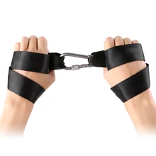 Lixada боевой канат анкерный ремень комплект усиленный 2 нейлоновых ремня и 1 карабин из нержавеющей стали веревки для тренировок в тренажерном зале Roper